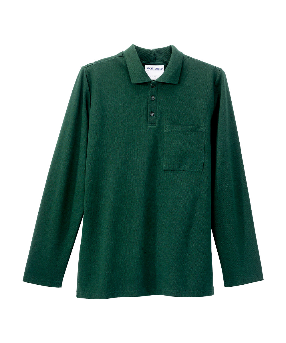 トップス C.E cavempt BLEACHD RIB LONG SLEEVE POLO Cav Empt BLEACHED RIB LONG SLEEVE POLO SHIRT - BLUE | Garmentory
