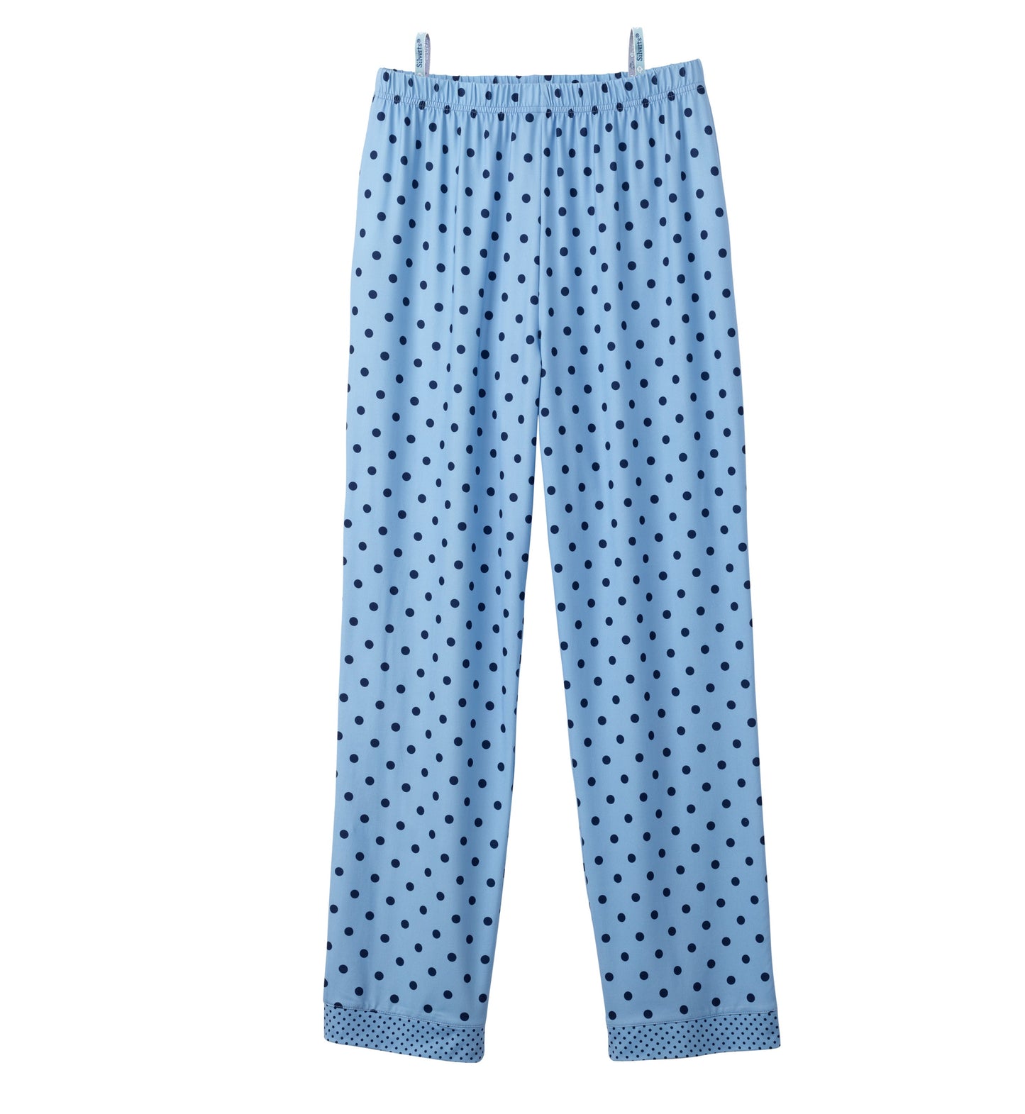 Women's Open Back Top & Pull-On Pant Polka Dot Pajama Set