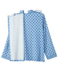 Women's Open Back Top & Pull-On Pant Polka Dot Pajama Set