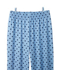 Women's Open Back Top & Pull-On Pant Polka Dot Pajama Set