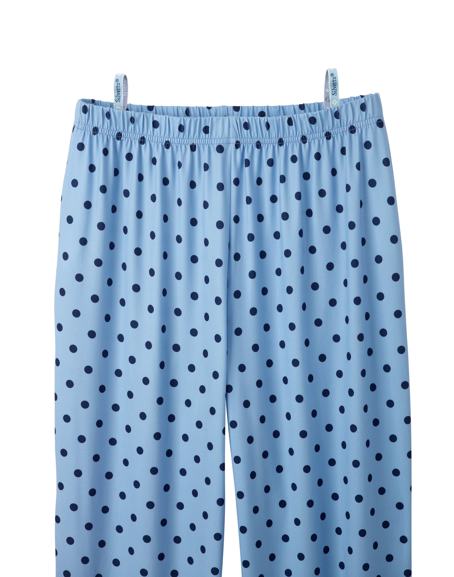 Women's Open Back Top & Pull-On Pant Polka Dot Pajama Set