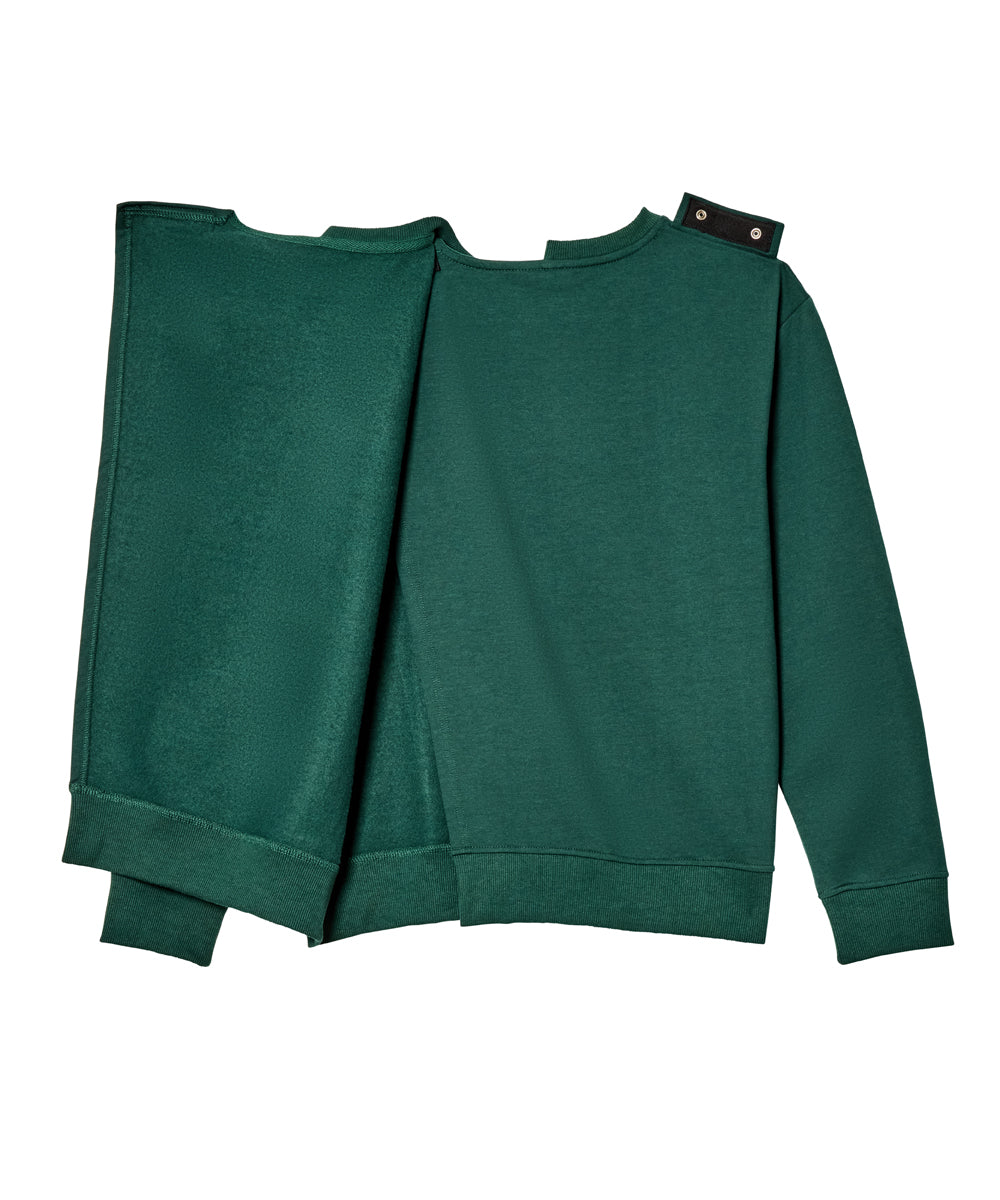 Open Back Fleece Sweatshirt [Brooke Eby]