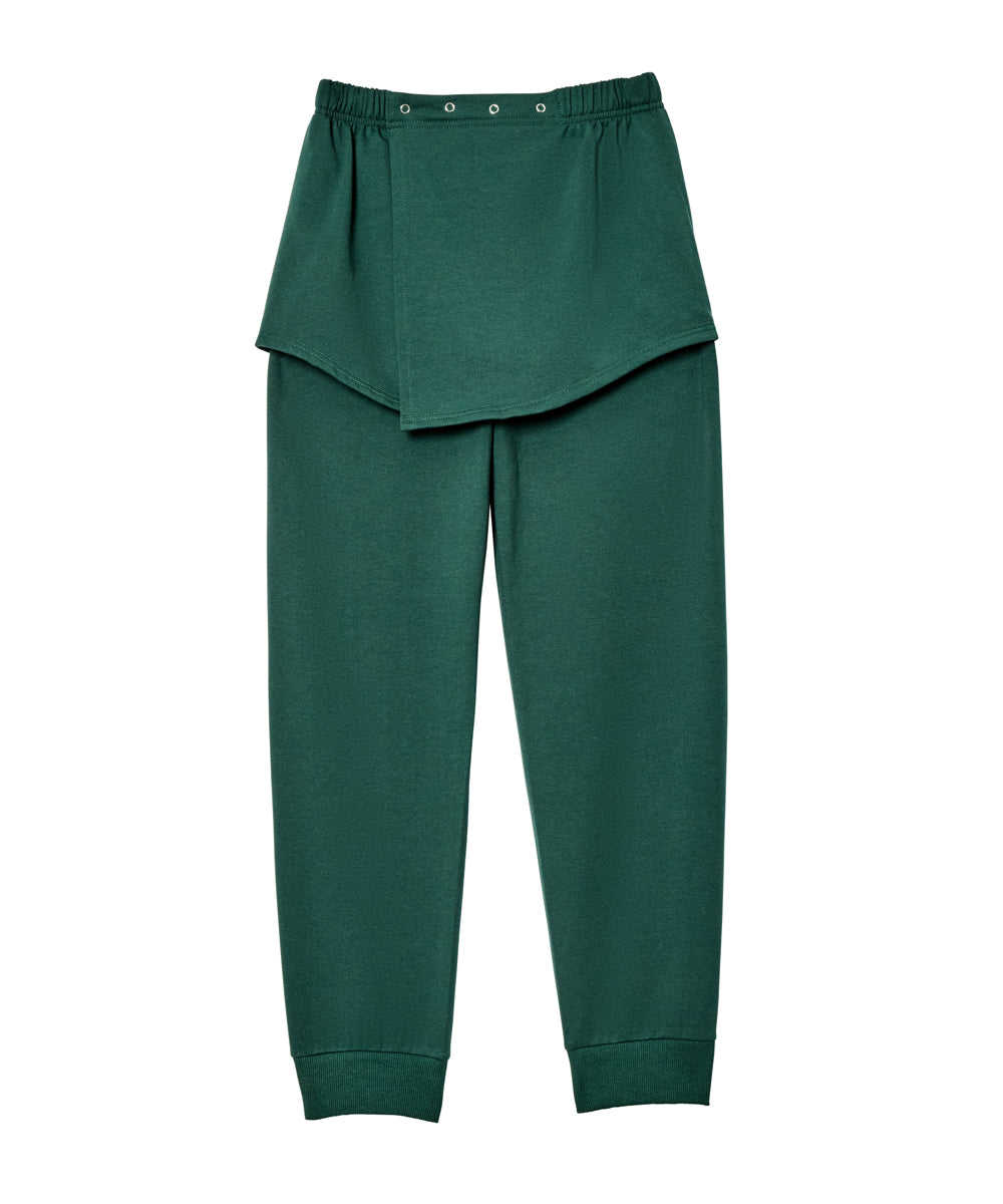 Open Back Fleece Sweatpants [Brooke Eby]