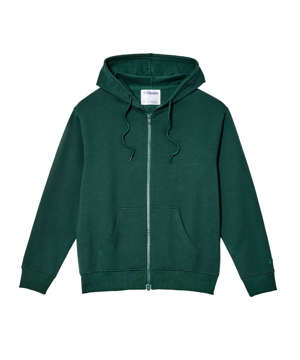 Magnetic Full-Zip Fleece Hoodie [Brooke Eby]