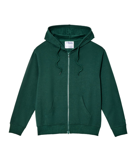 Magnetic Full-Zip Fleece Hoodie [Brooke Eby]