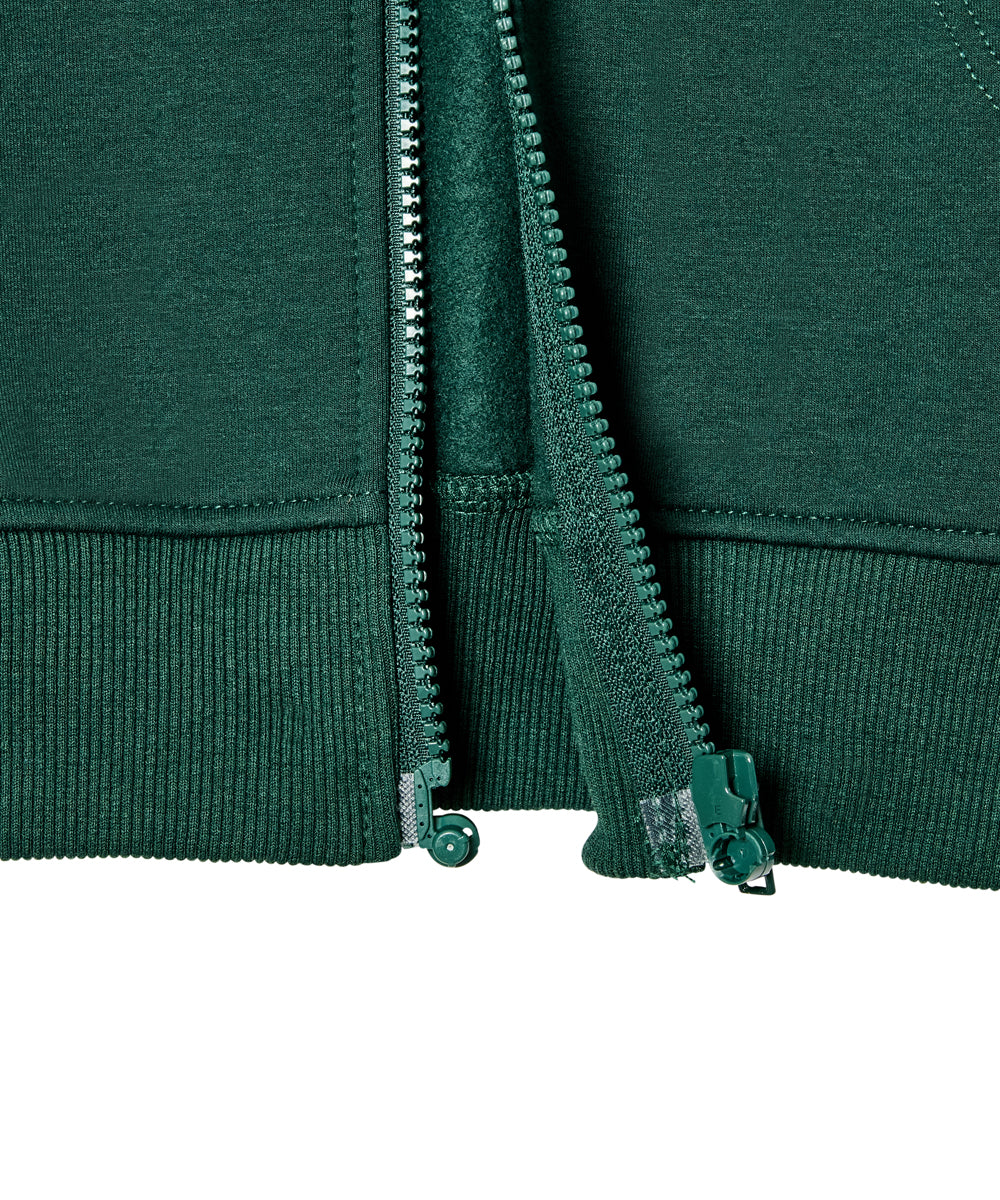 Magnetic Full-Zip Fleece Hoodie [Brooke Eby]
