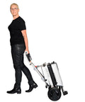 Moving Life ATTO Mobility Scooter with Cushion & Mobile Holder | Foldable Travel Scooter Bundle Canada
