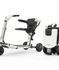 Moving Life ATTO Mobility Scooter with Cushion & Mobile Holder | Foldable Travel Scooter Bundle Canada