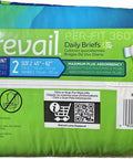 Prevail Per-Fit 360 Daily Briefs Maximum Plus Absorbency Size 2, 18 count