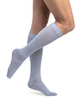 Sigvaris 150 Linen Compression Socks 15-20 mmHg Calf High For Women Closed Toe