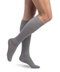 Sigvaris 150 Linen Compression Socks 15-20 mmHg Calf High For Women Closed Toe