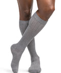 Sigvaris 190 Linen Compression Socks 15-20 mmHg Calf High For Men Closed Toe