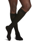 Sigvaris 190 Sea Island Cotton Compression Socks 15-20 mmHg Calf High for Men Closed Toe