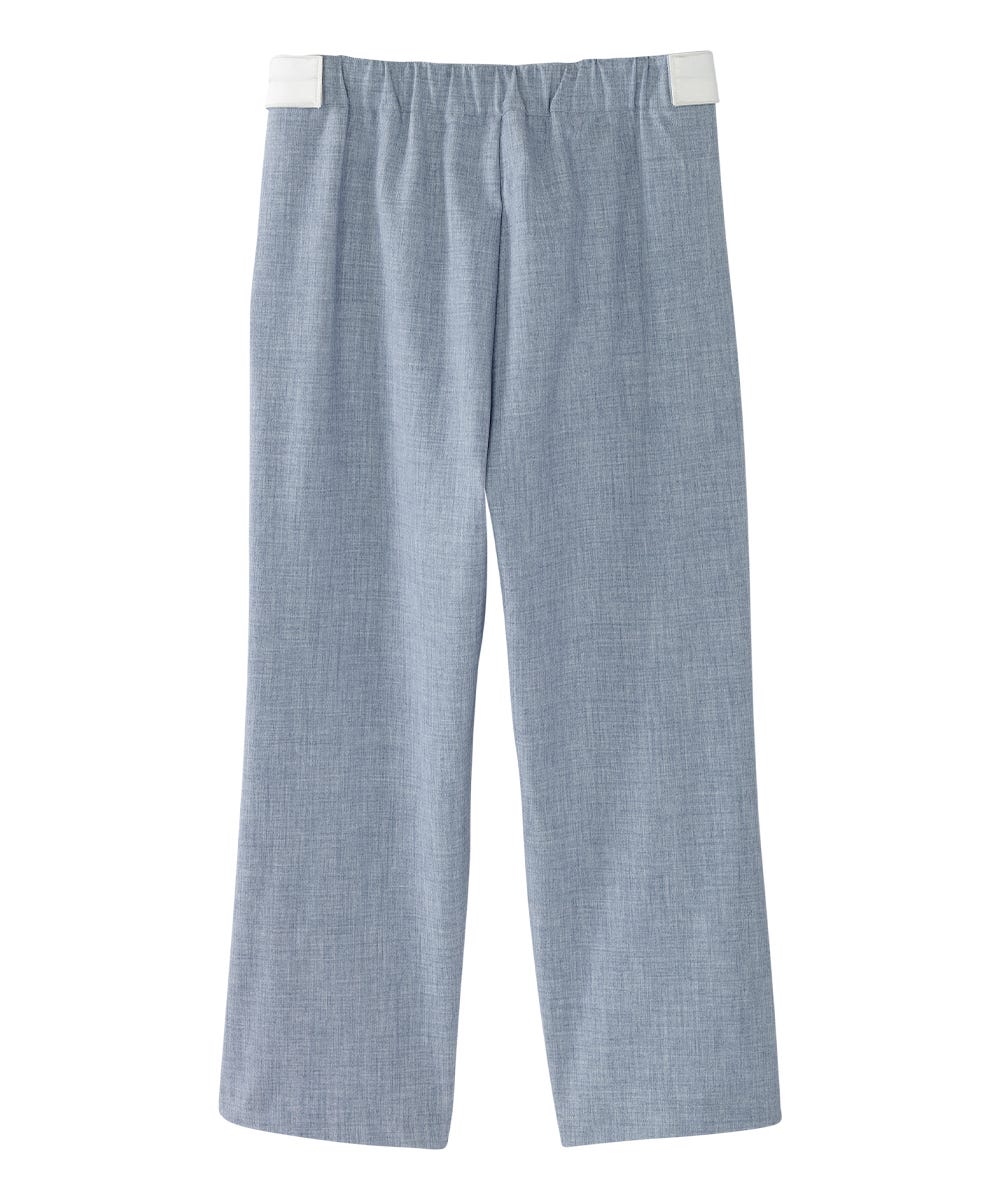 Women's Self Dressing Easy Zip Linen Capris