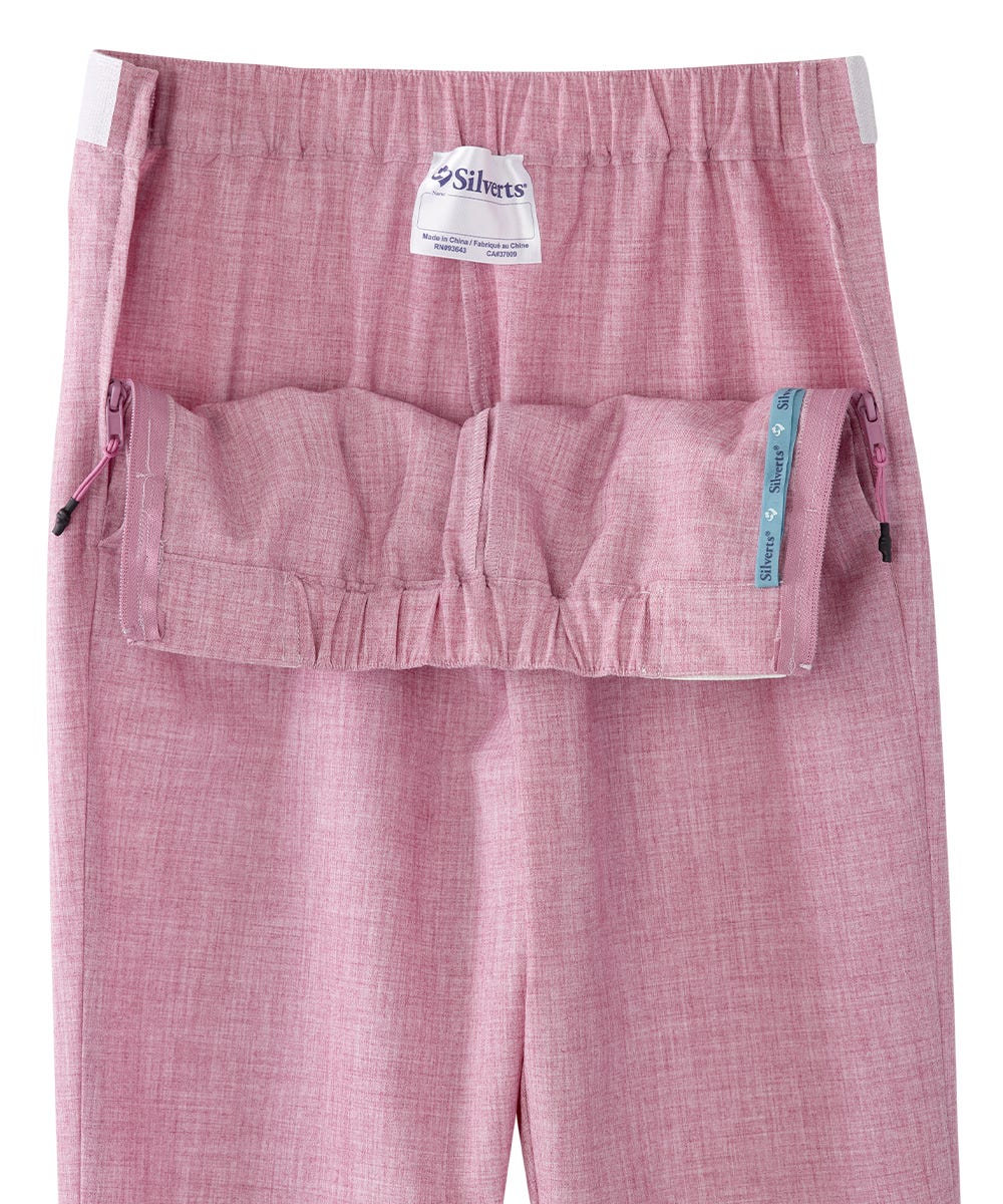 Women's Self Dressing Easy Zip Linen Capris