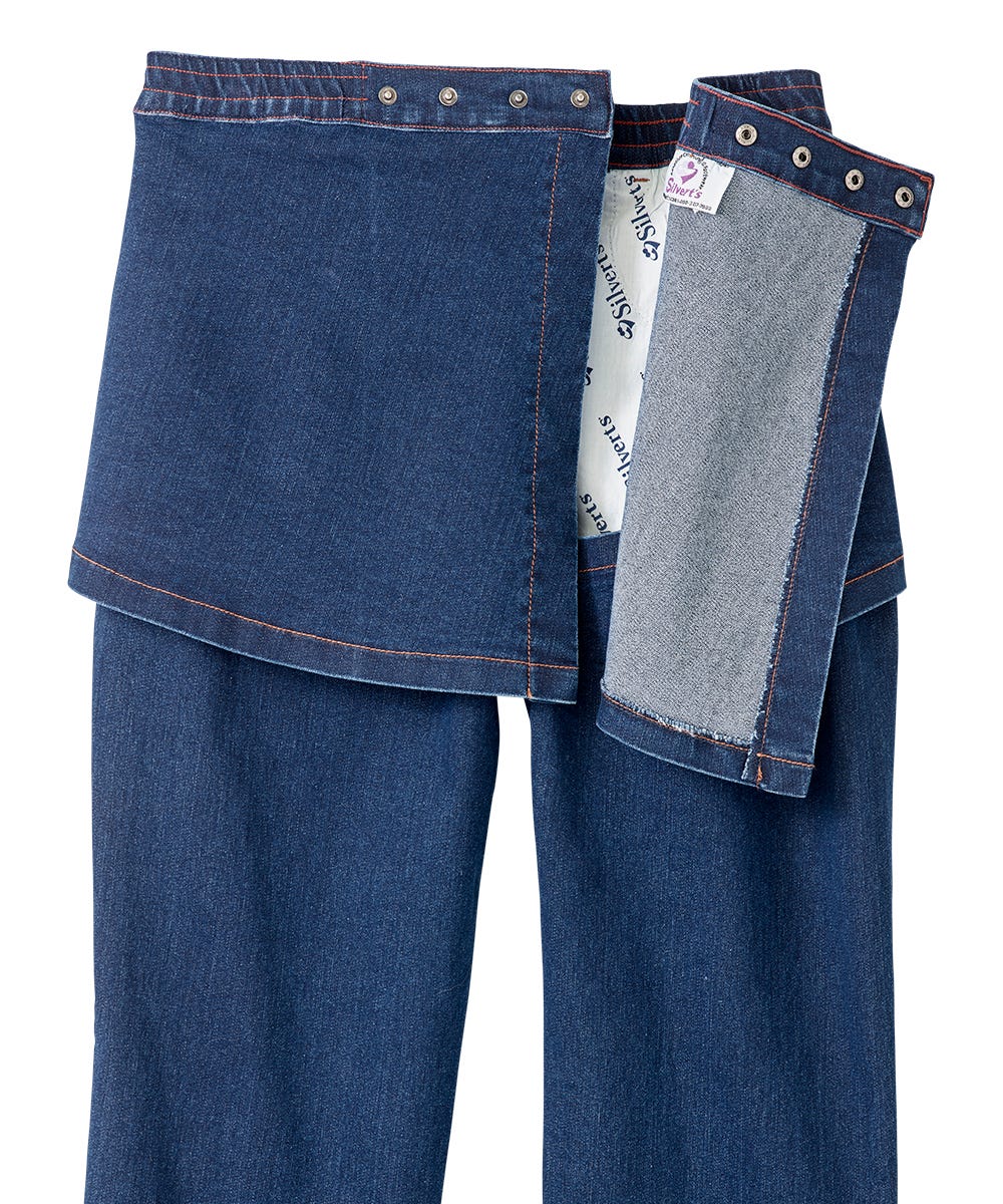 Women's Open Back Jeans
