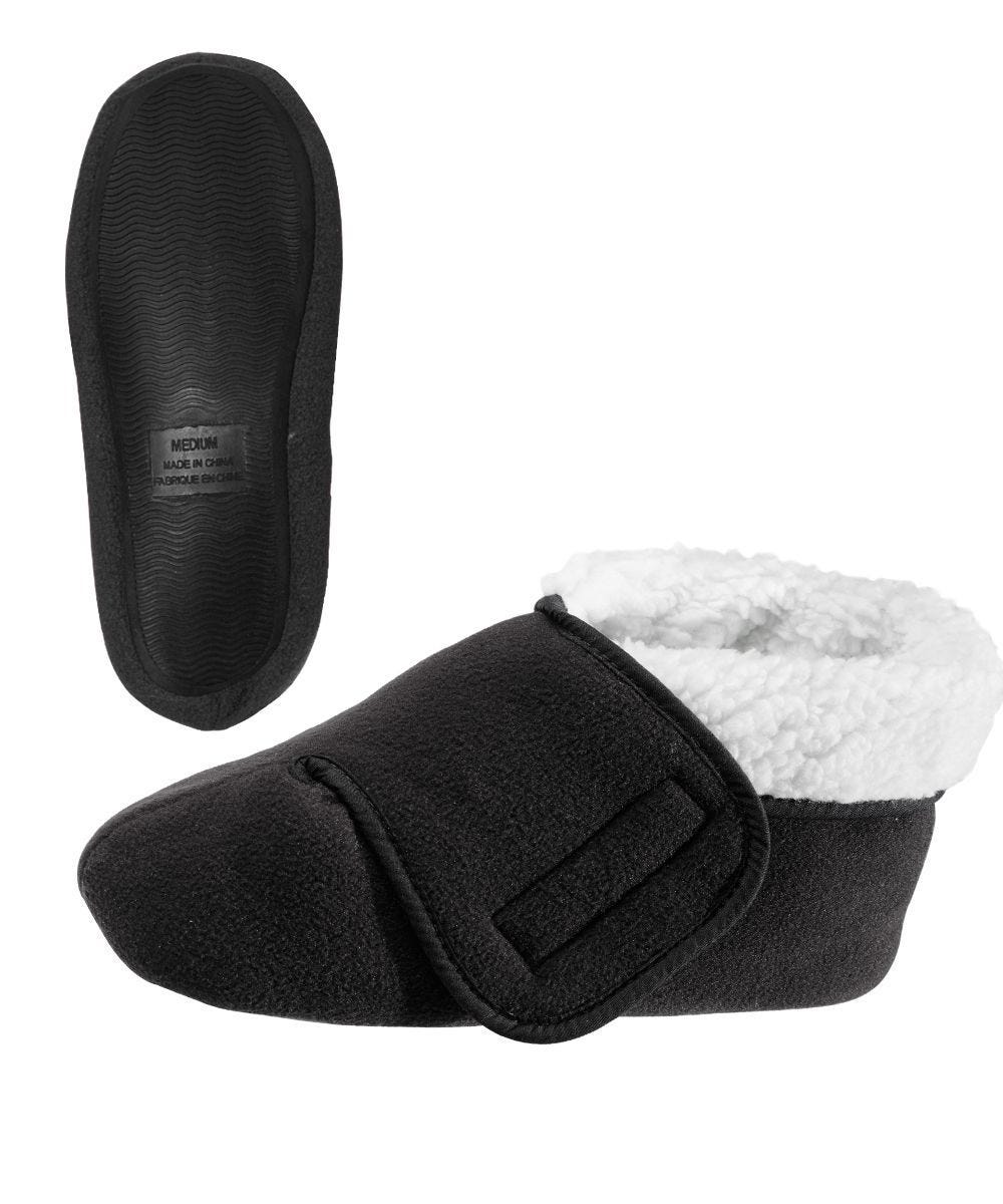 Deep and Wide Diabetic Bootie Slipper Women/Men