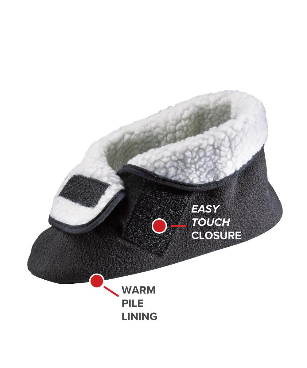 Deep and Wide Diabetic Bootie Slipper Women/Men