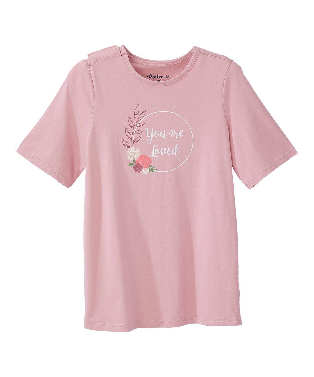 Women's Open Back Graphic Tee