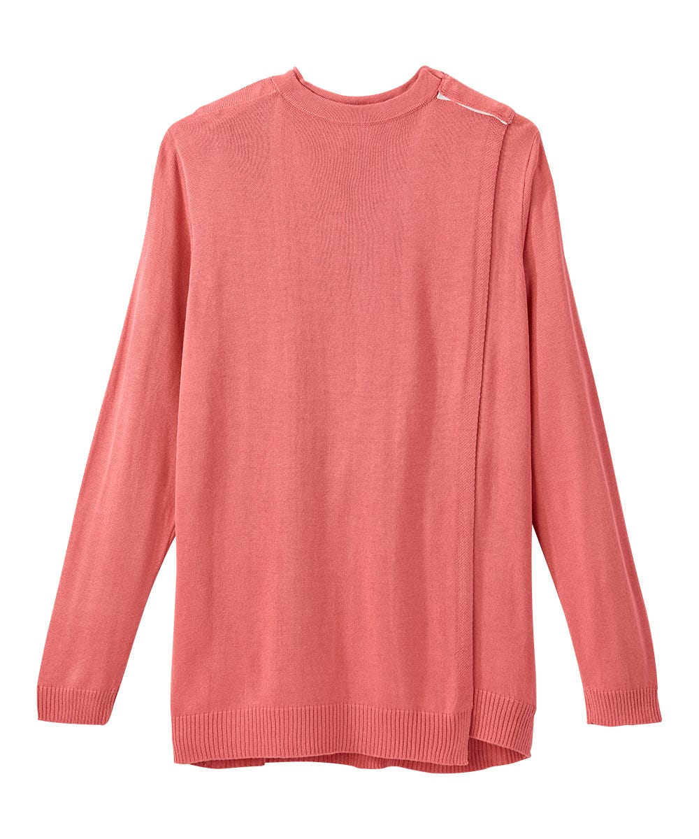 Women's Open Back Stripe Sweater