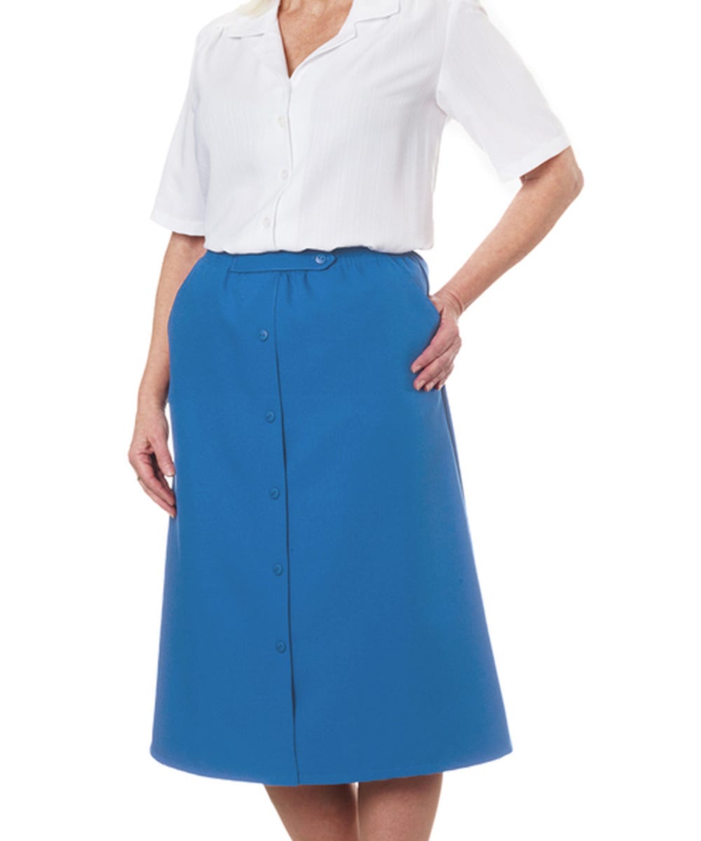 Womens Conventional Elastic Waist Skirt