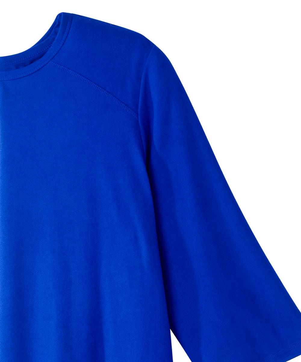 Women's Open Back Active Crew Neck Top