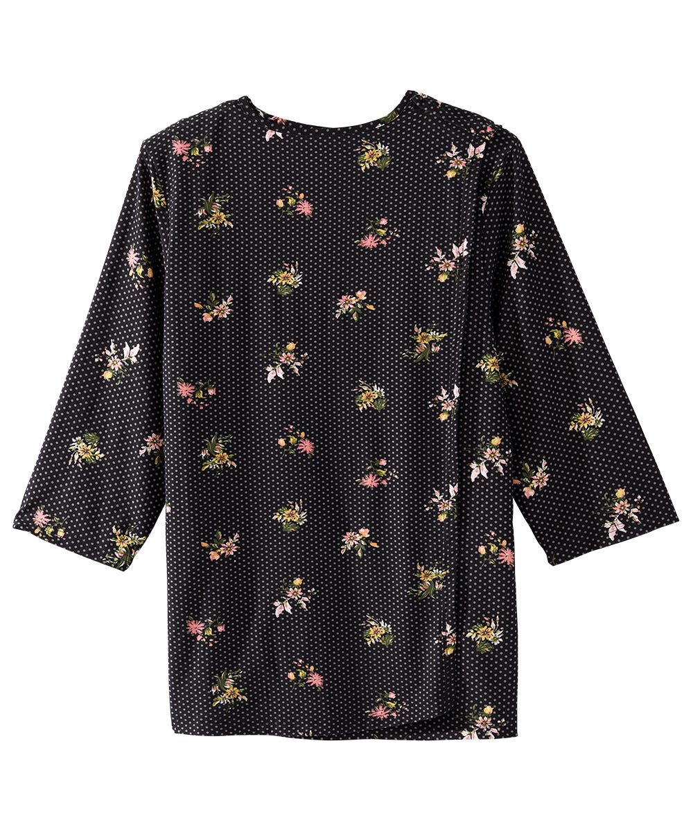 Women's Open Back Faux Button Top - Clearance