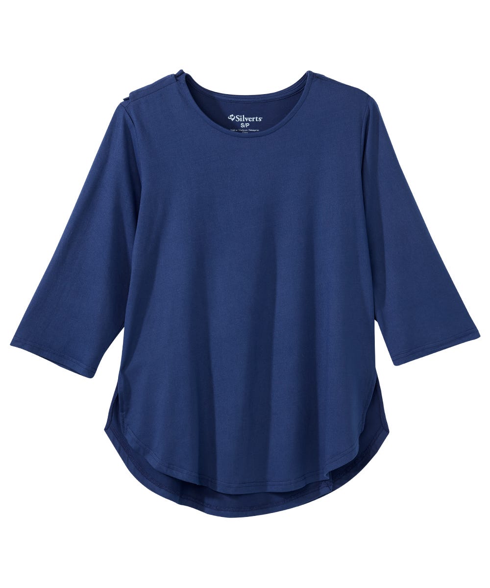 Women's Open Back High-Low Top - Clearance
