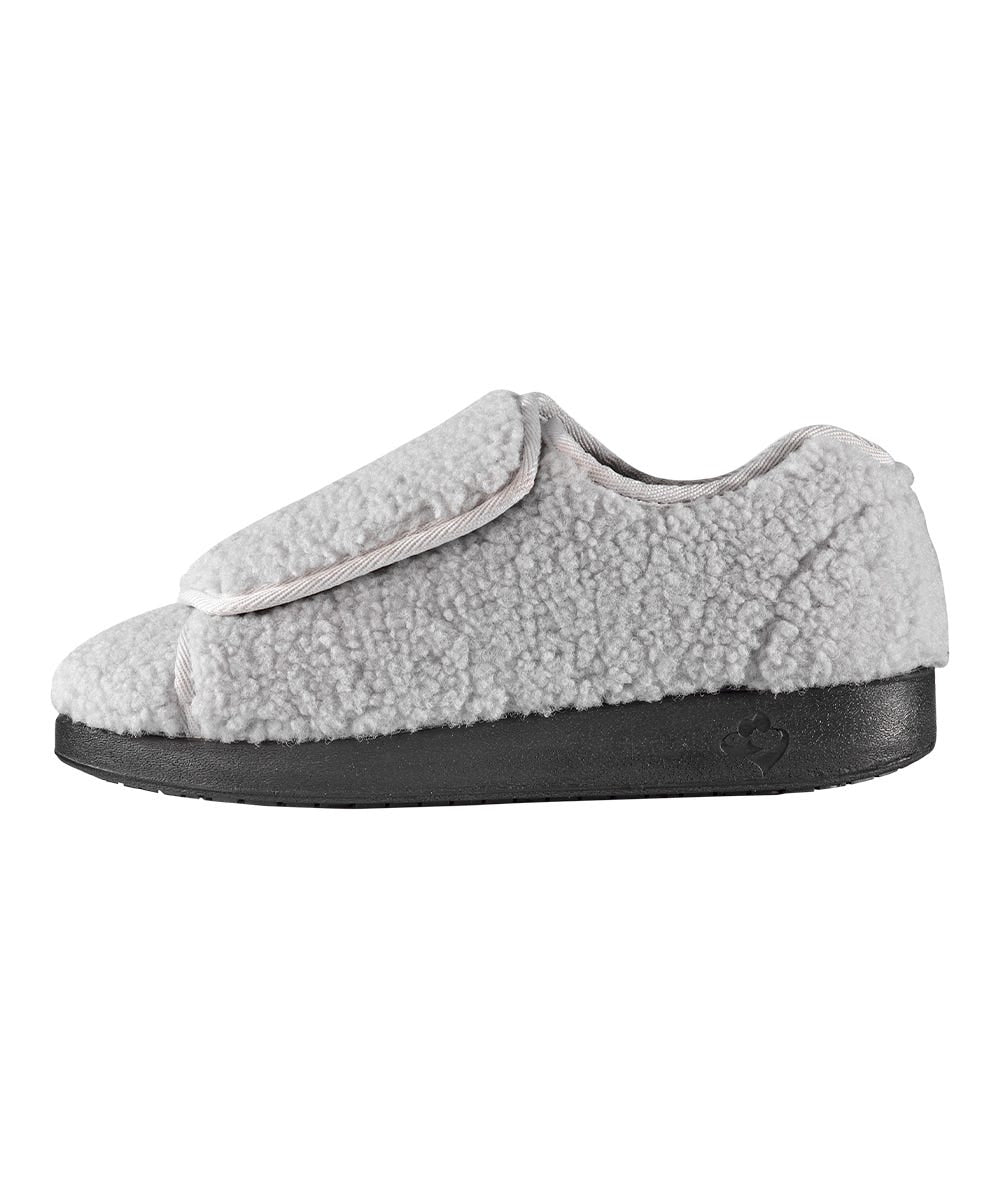 Womens Extra Extra Wide Easy Closure Slippers
