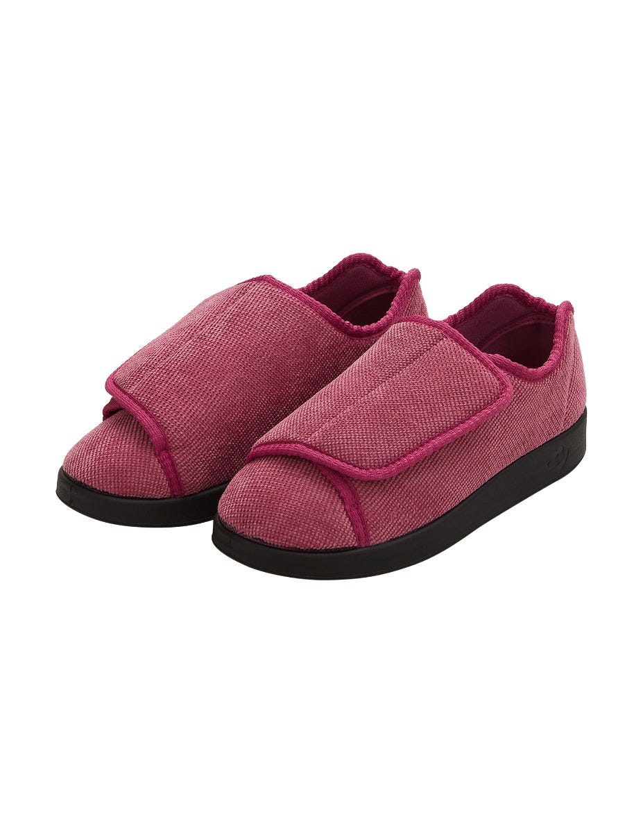 Women's Extra Extra Wide Easy Closure Slippers – Silverts Canada