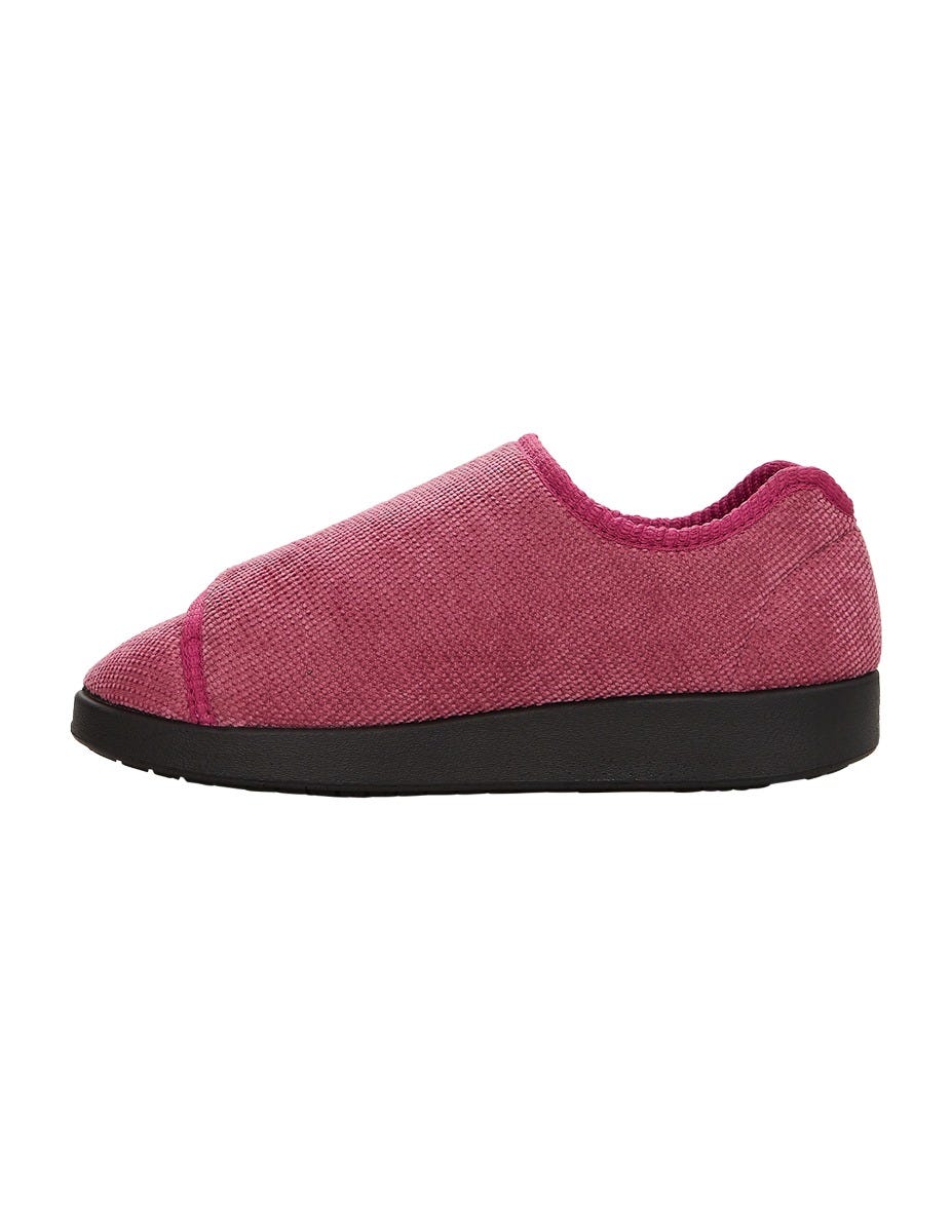 Womens Extra Extra Wide Easy Closure Slippers