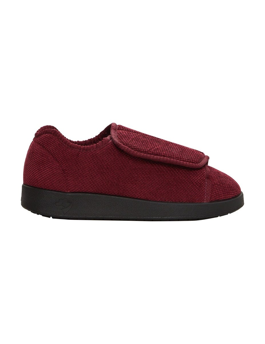 Womens Extra Extra Wide Easy Closure Slippers