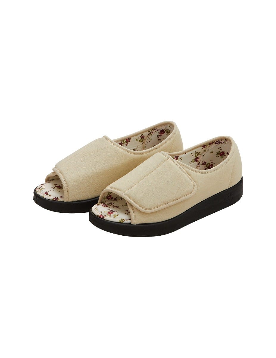 Women's Indoor & Outdoor Extra Wide Open Toe Shoes