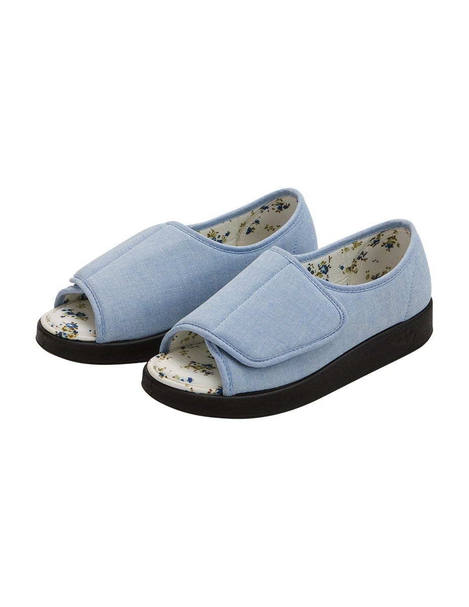 Women's Indoor & Outdoor Extra Wide Open Toe Shoes