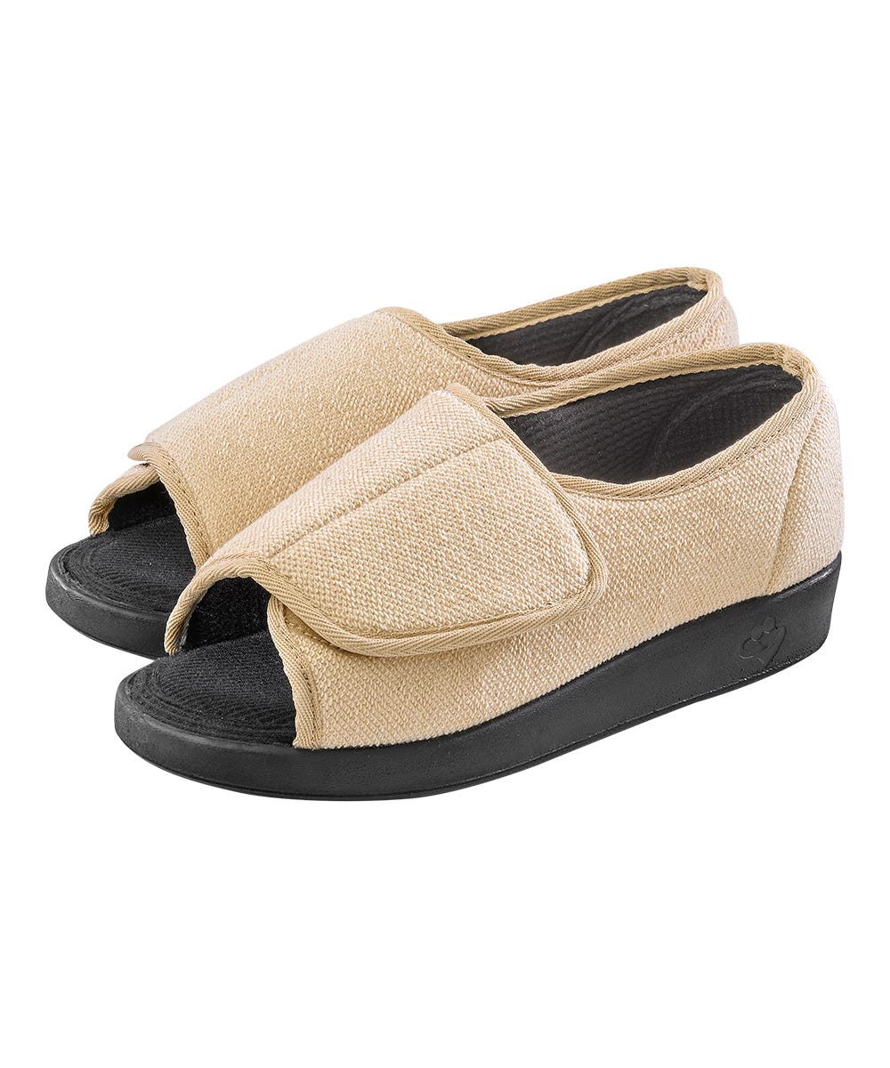 Women's Indoor & Outdoor Extra Wide Open Toe Shoes