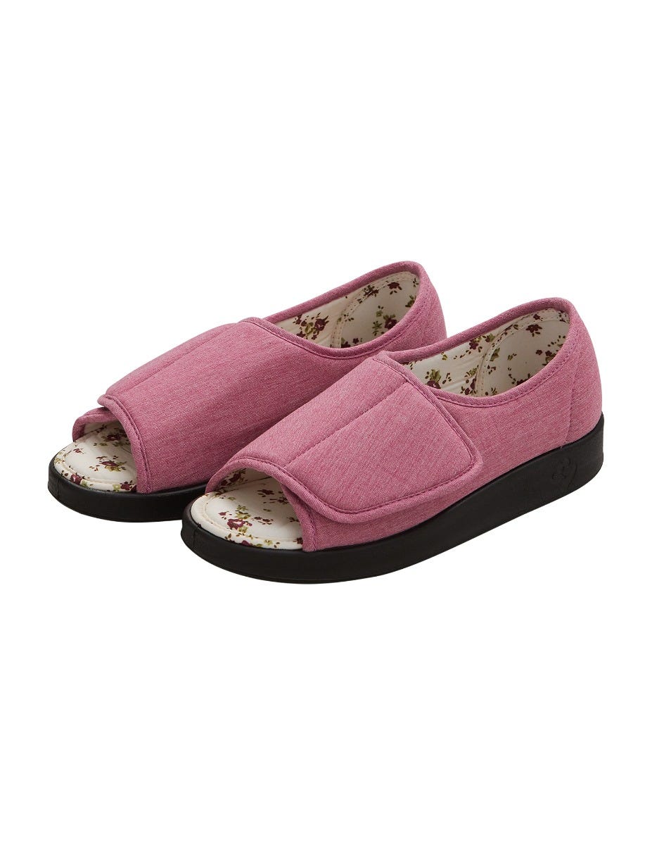Women's Indoor & Outdoor Extra Wide Open Toe Shoes