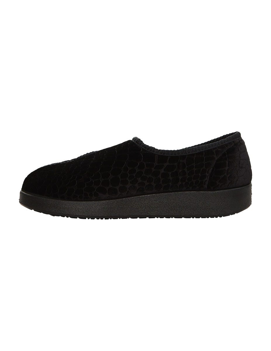 Women's Extra Wide Easy Closure Comfort Slipper
