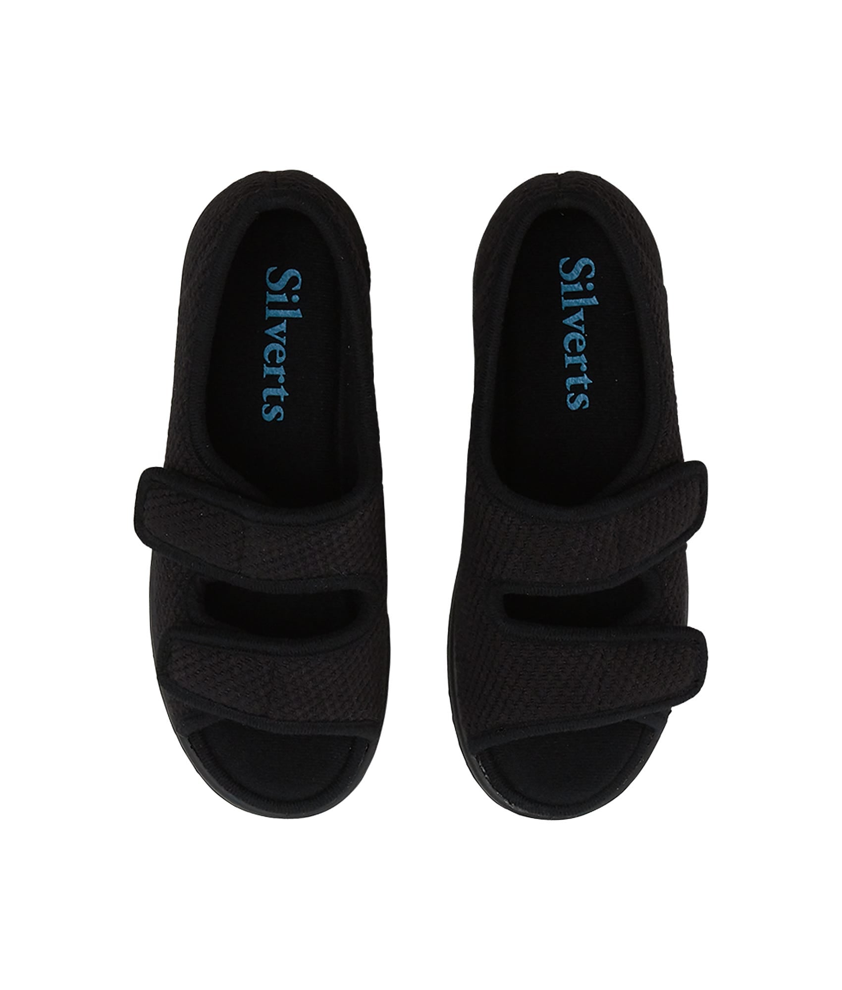 Womens Easy Closure Sandal for Indoors & Outdoors