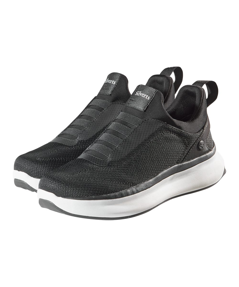Women's Extra Wide Comfortable Slip On Sneakers Without Laces