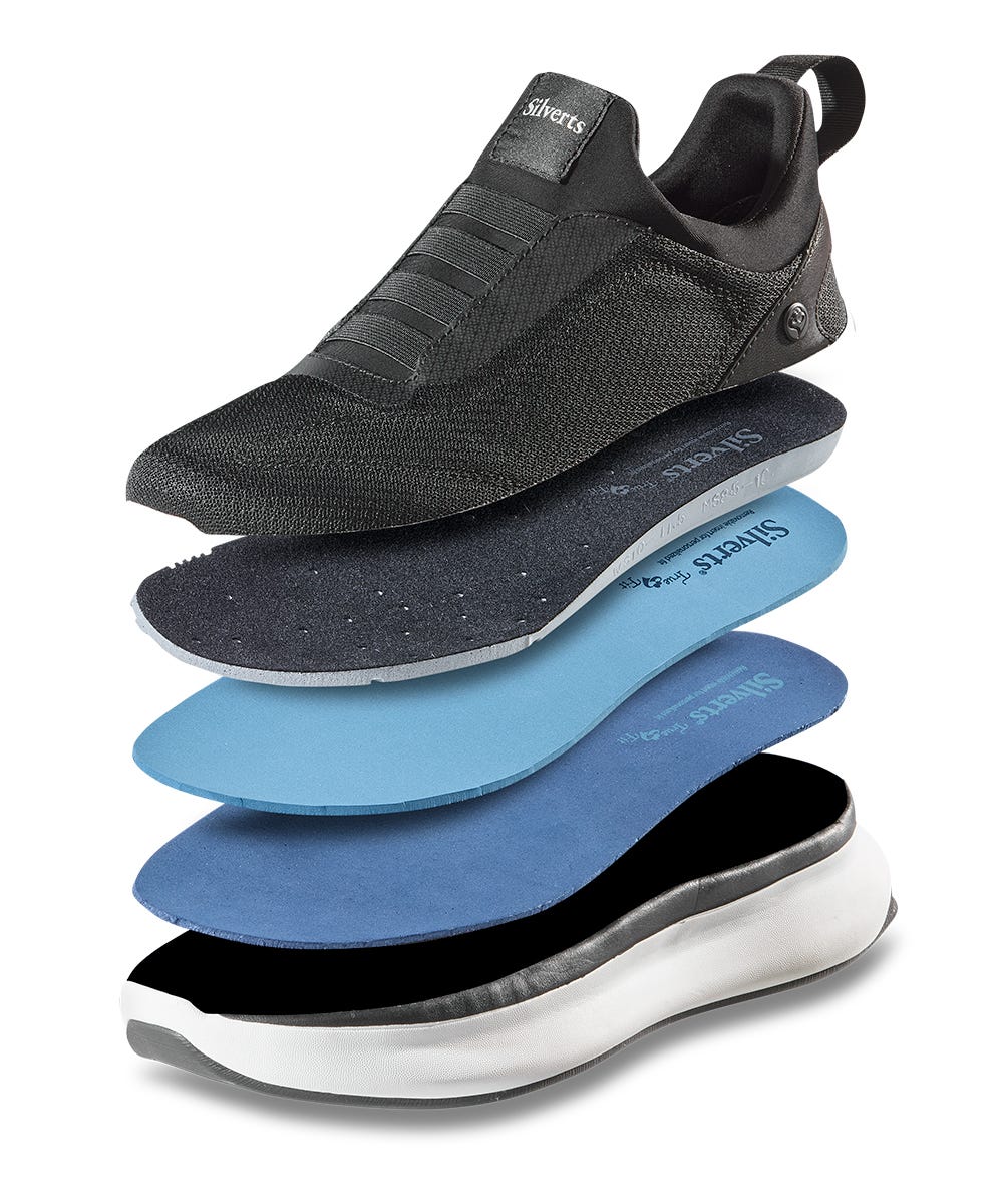 Women's Extra Wide Comfortable Slip On Sneakers Without Laces