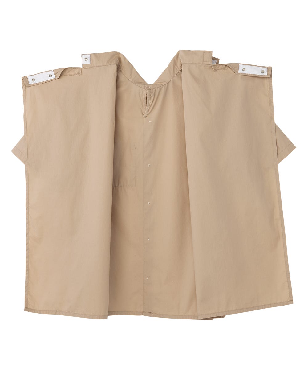 Men's Adaptive Open Back Short Sleeve Dress Shirt