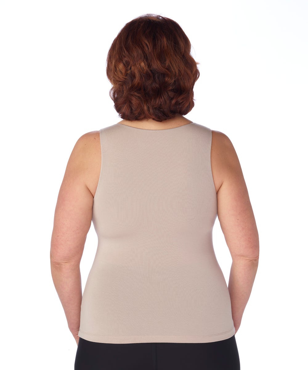 Women's Adaptive Wire-Free Bra Camisole by Breast Nest (Cups DD-HH) - Clearance