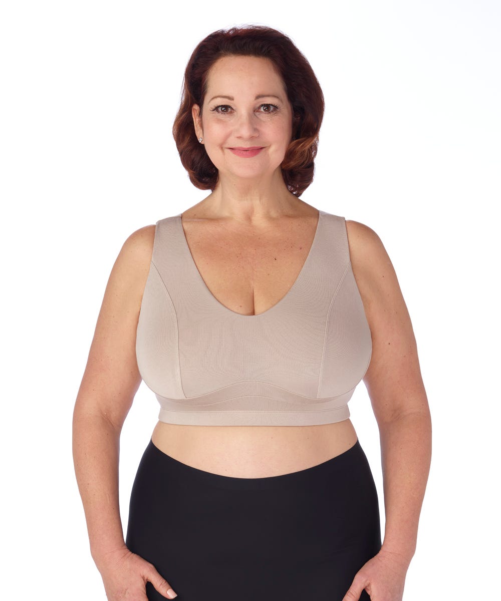 Women's Adaptive Wire-Free Breast Nest Bra