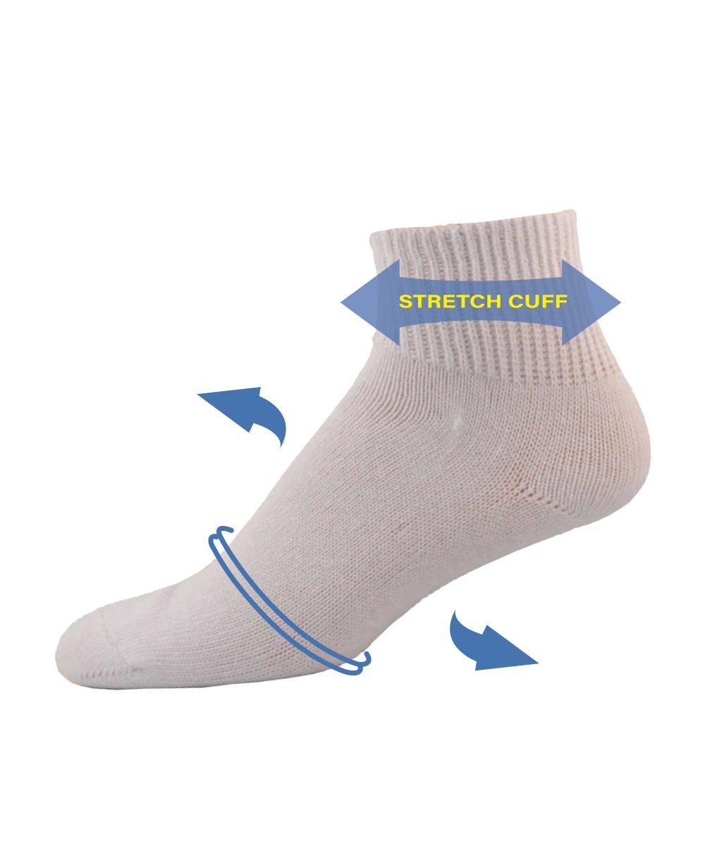 Diabetic Stretchy Wide Ankle Socks Simcan