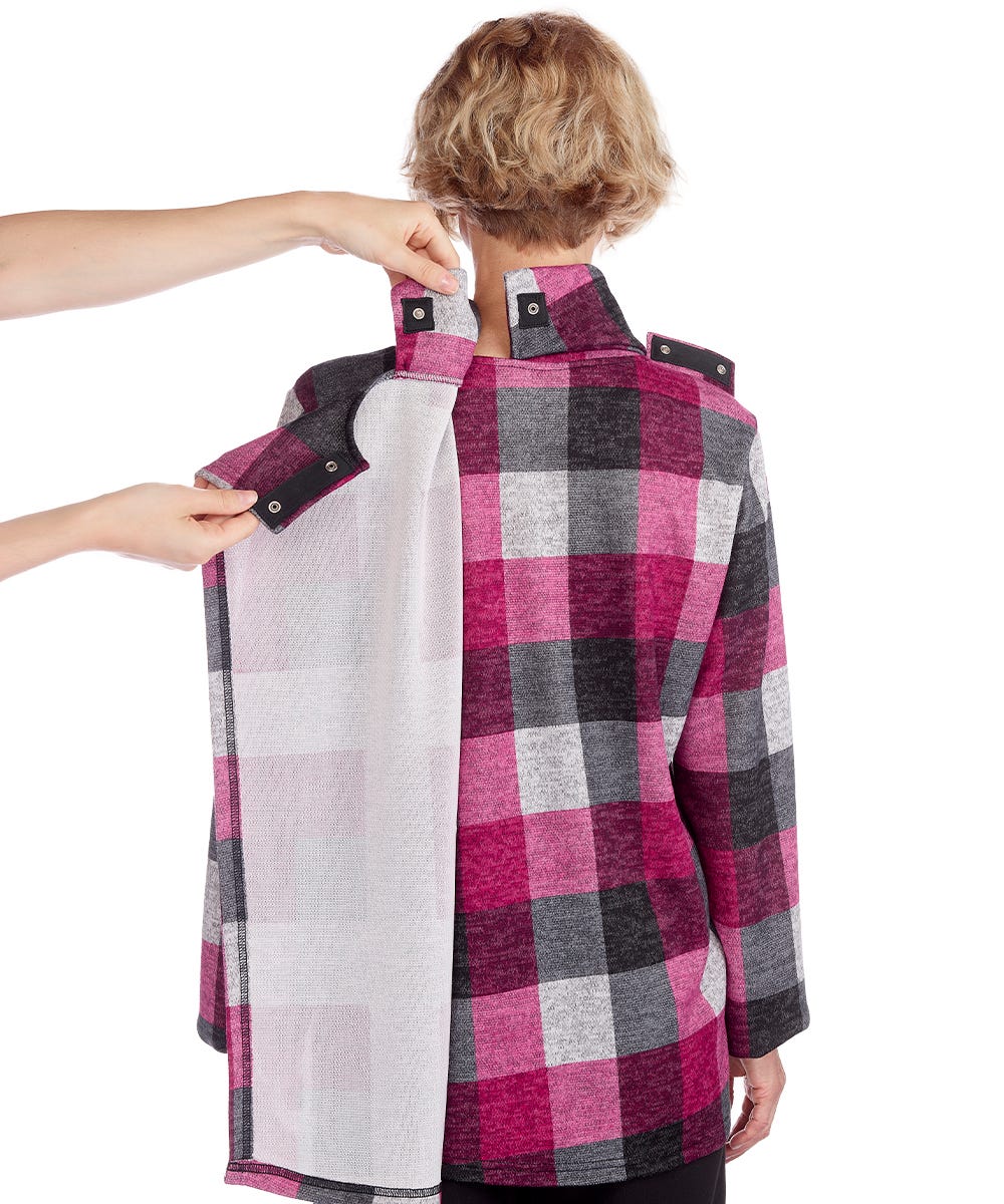 Women's Open Back Cowl Neck Top