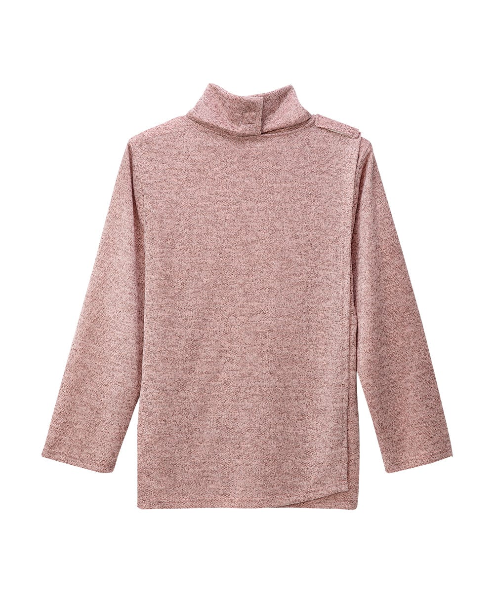 Women's Open Back Cowl Neck Top