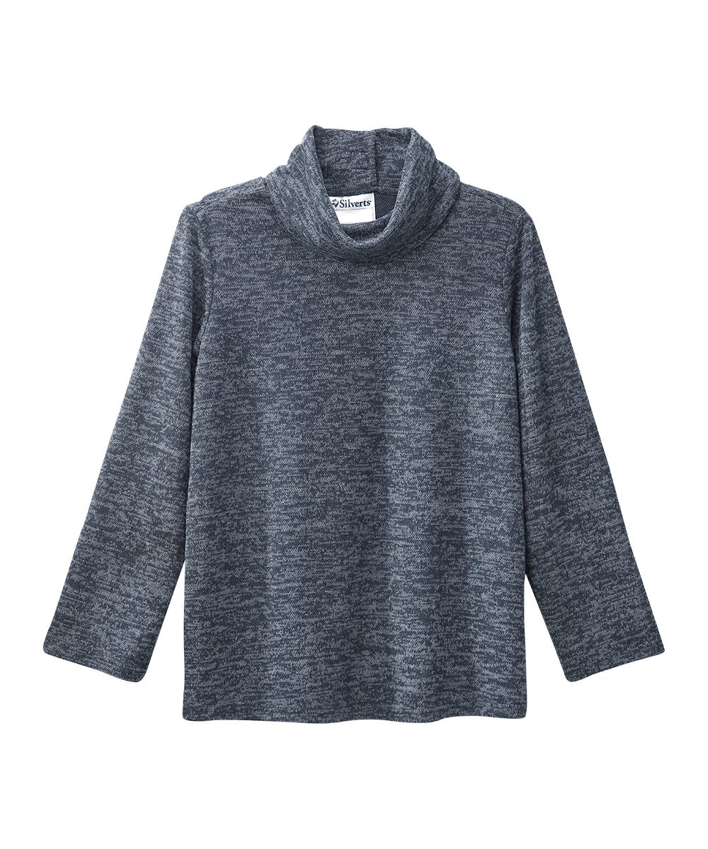 Women's Open Back Cowl Neck Top