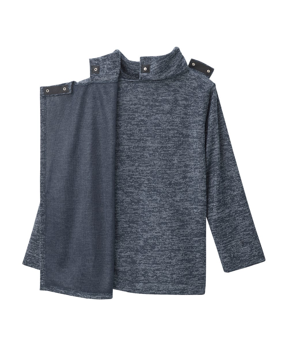 Women's Open Back Cowl Neck Top