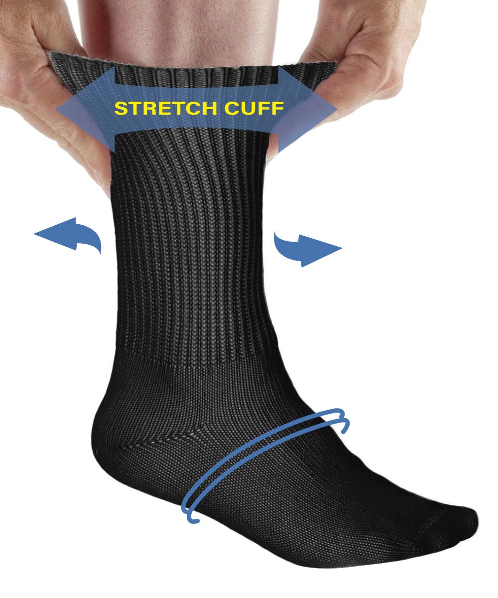 Womens & Mens Simcan® Comfort Diabetic Sock