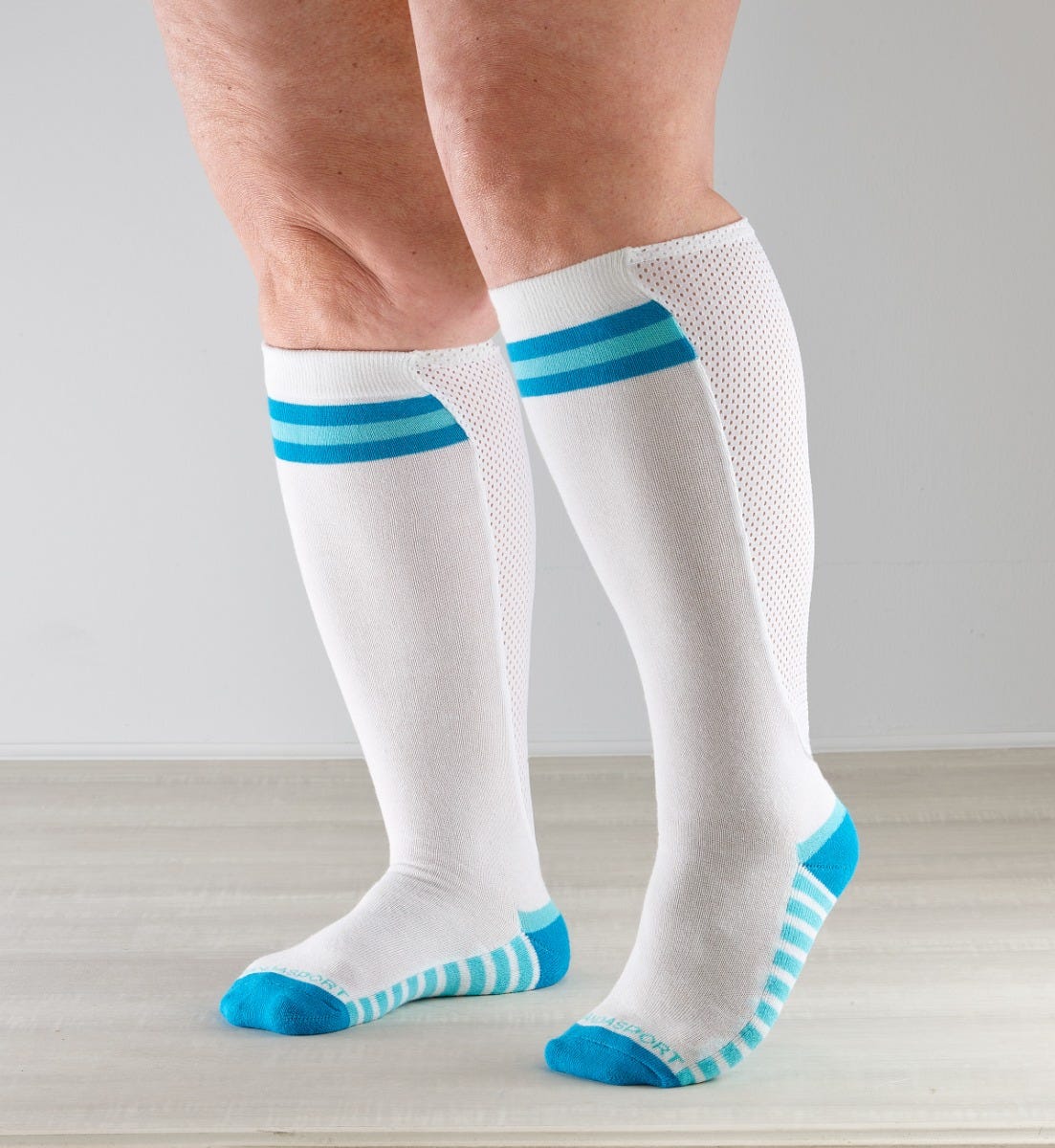 Womens Stretchy & Soft Compression Socks - Xpandasox